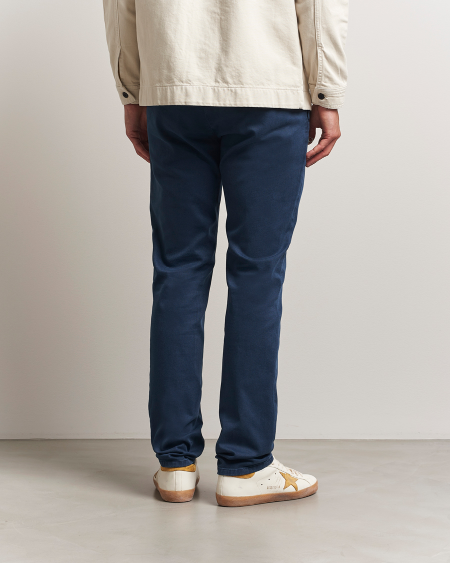 Herre | Bukser | Dondup | Spiritisimo Pleated Chinos Navy