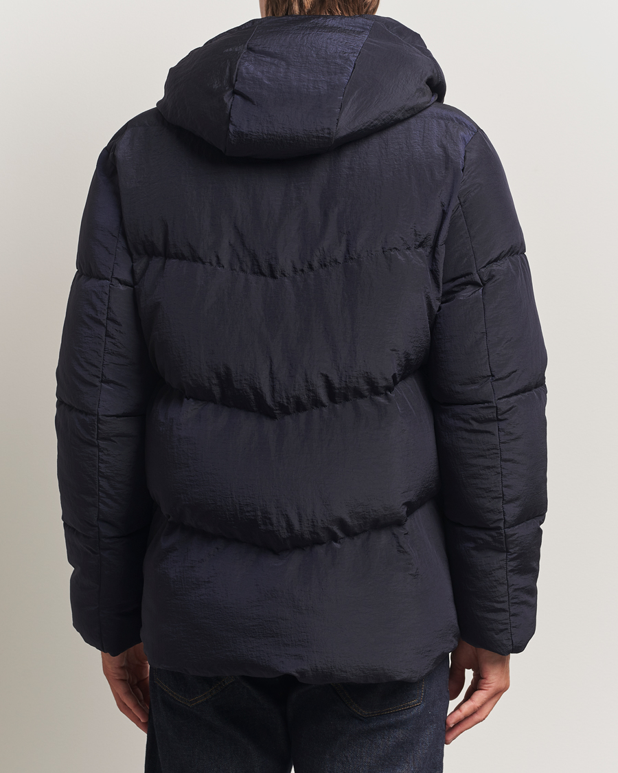 Herre | Jakker | Dondup | Puffy Hooded Down Jacket Navy