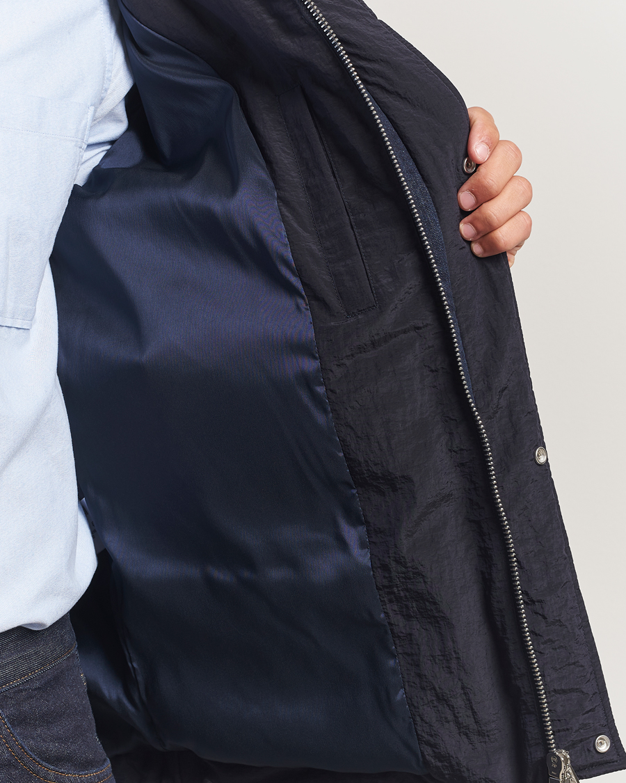 Herre | Jakker | Dondup | Puffy Hooded Down Jacket Navy