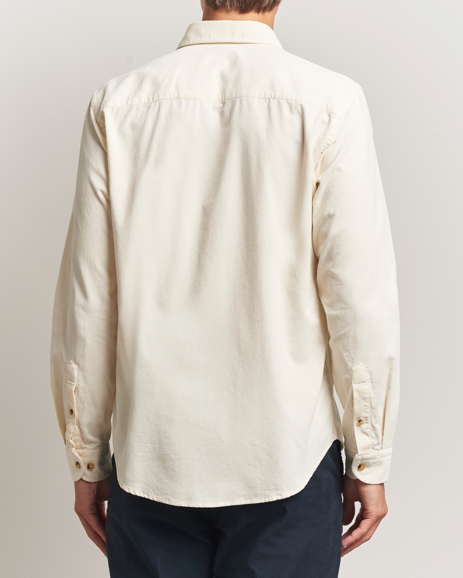 Herre | Skjorter | Eton | Casual Fit Corduroy Shirt Off White