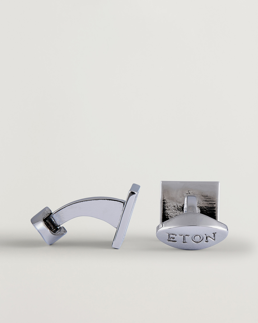 Herre | Mansjettknapper | Eton | Mother of Pearl Cufflink White