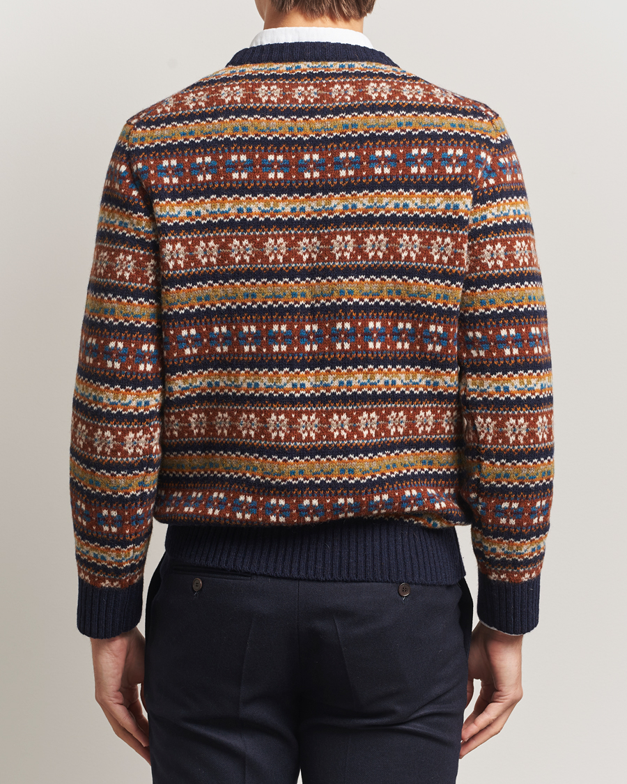 Herre | Gensere | Eton | Wool Knitted Fair Isle Sweater Multi