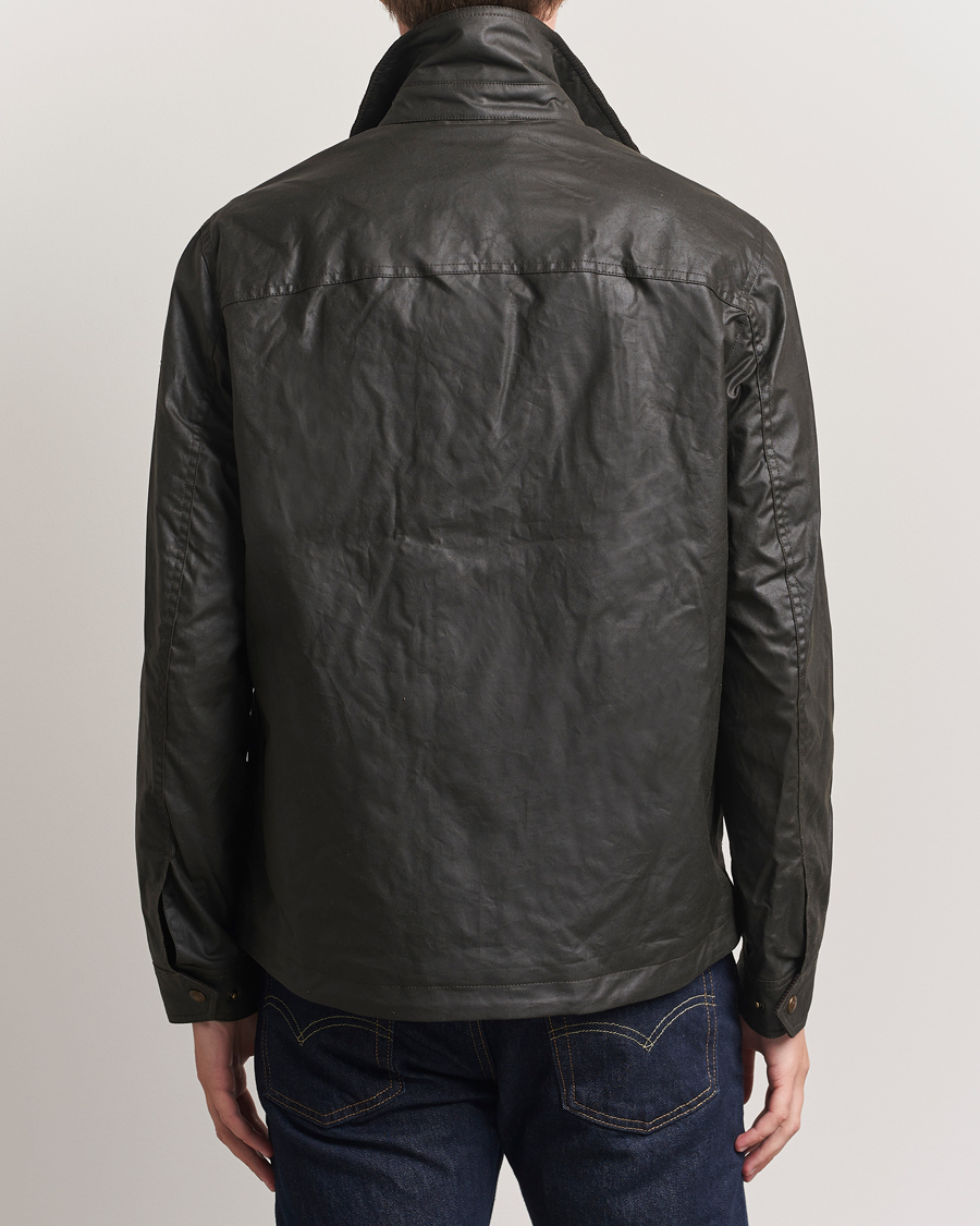 Herre | Jakker | Belstaff | Ground Wax Jacket Faded Olive