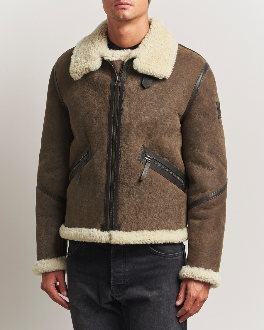 Herre | Jakker | Belstaff | Winterbrook Sherling Jacket Light Brown