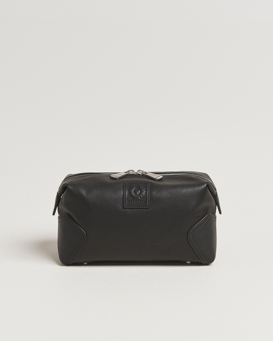 Herre | Vesker | Belstaff | Maclagan Leather Wash Bag Black