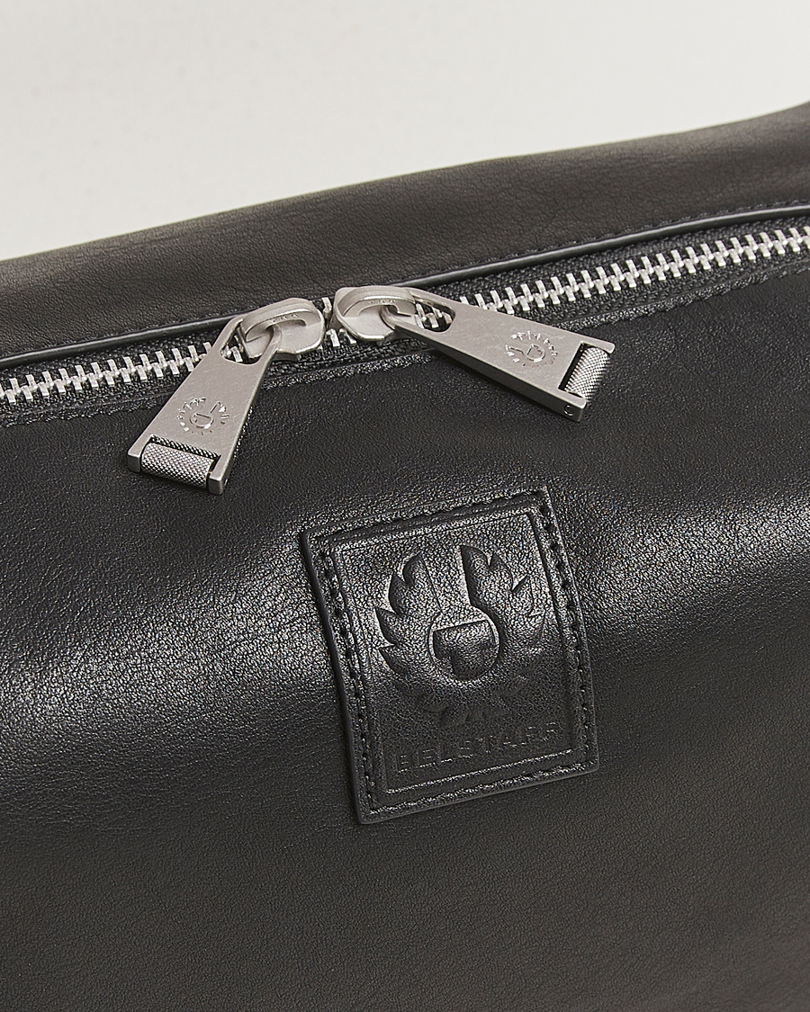 Herre | Vesker | Belstaff | Maclagan Leather Wash Bag Black