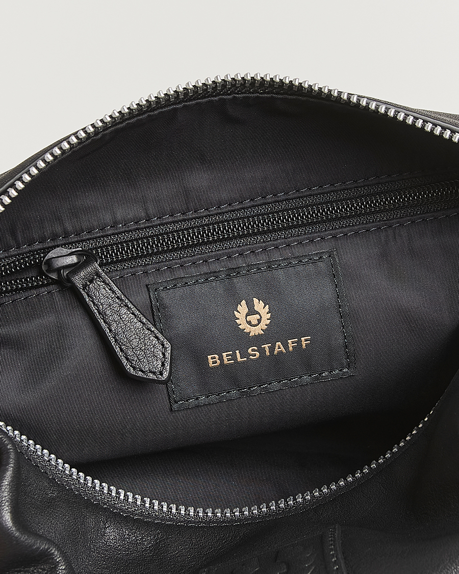Herre | Vesker | Belstaff | Maclagan Leather Wash Bag Black