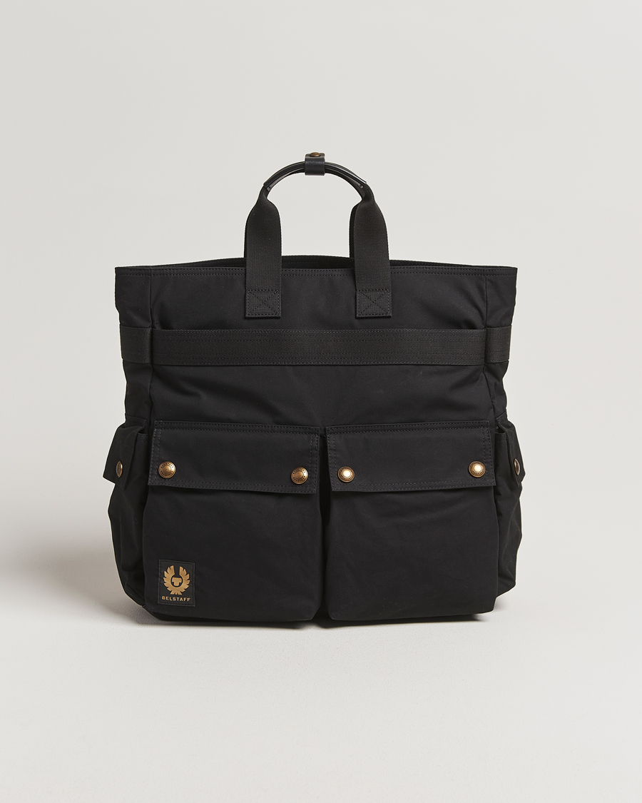 Herre | Vesker | Belstaff | Trailmaster 2-Way Wax Tote Black