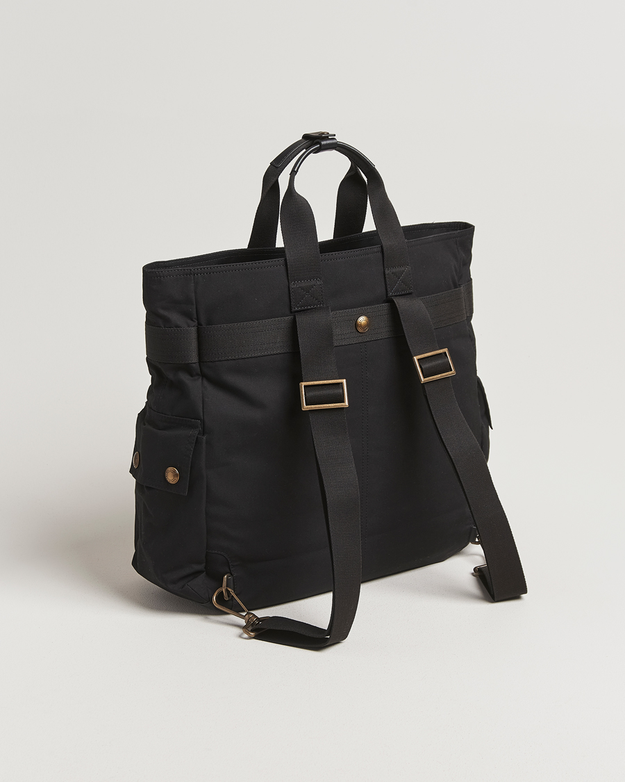 Herre | Vesker | Belstaff | Trailmaster 2-Way Wax Tote Black