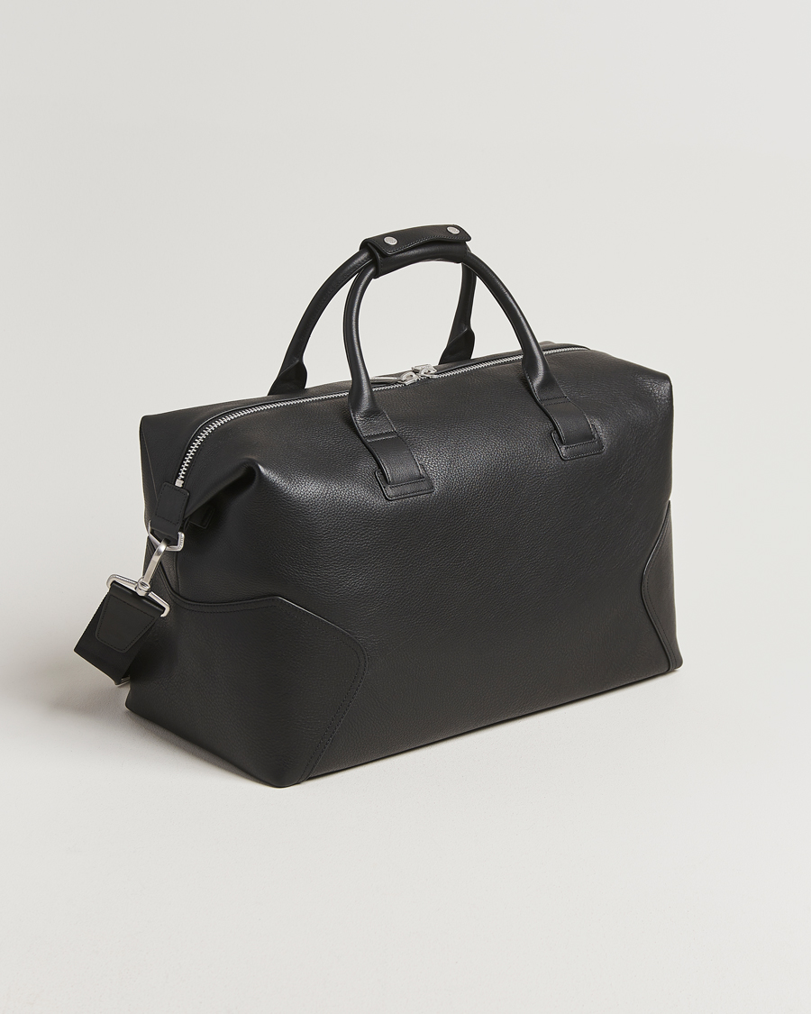 Herre | Vesker | Belstaff | Ronson Leather Weekender Bag Black