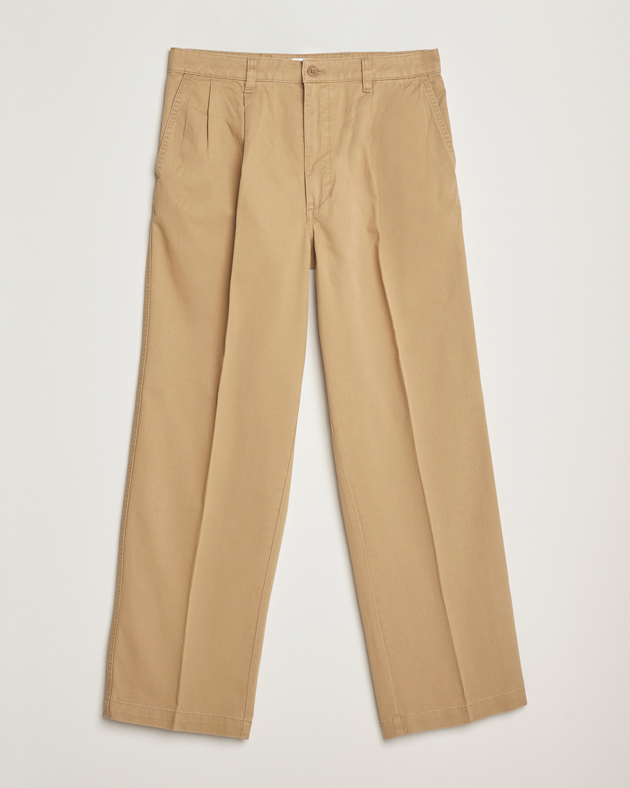 Herre | Bukser | Dockers | Original Pleated Chino Loose Harvest Gold