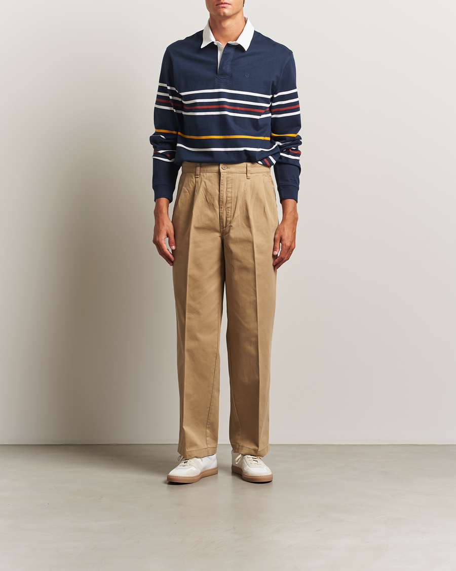 Herre | Bukser | Dockers | Original Pleated Chino Loose Harvest Gold