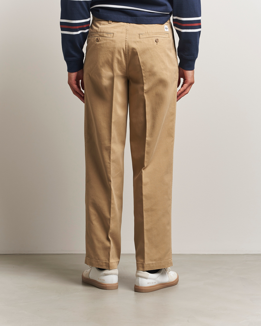 Herre | Bukser | Dockers | Original Pleated Chino Loose Harvest Gold