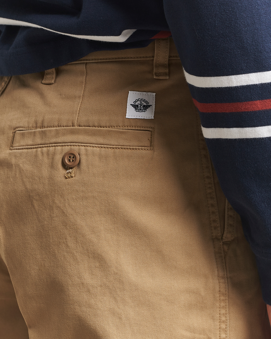 Herre | Bukser | Dockers | Original Pleated Chino Loose Harvest Gold