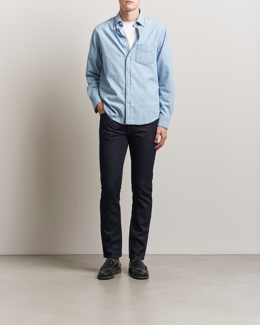 Herre | Jeans | GANT | Regular Fit Jeans Dark Blue