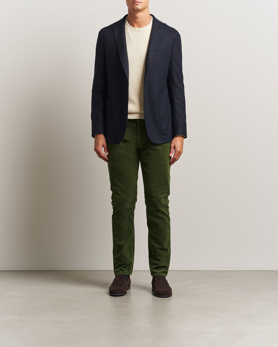 Herre | Bukser | Gant | Cord 5-Pocket Jeans Country Green