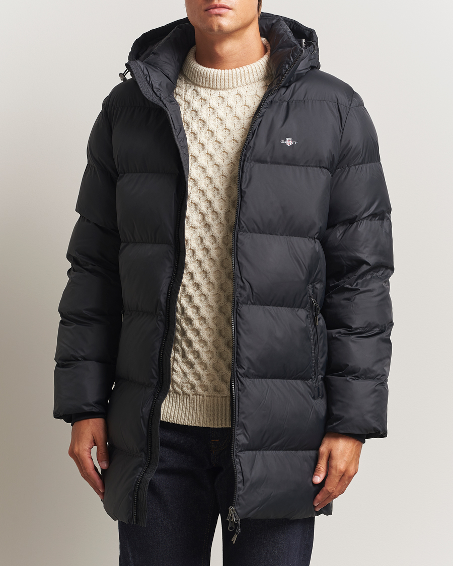 Herre | Jakker | Gant | The Active Cloud Mid Length Jacket Black