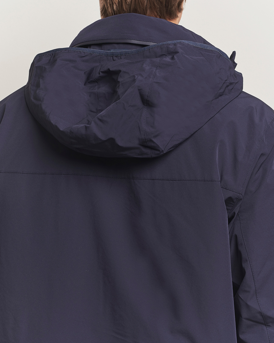 Herre | Jakker | GANT | Double Mid Length Field Jacket Evening Blue