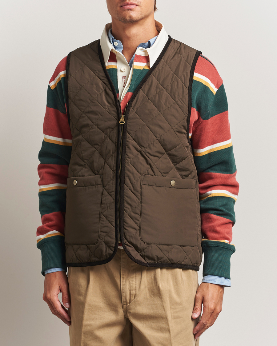 Herre | Jakker | GANT | Double Decker Waxed Jacket Dark Sage