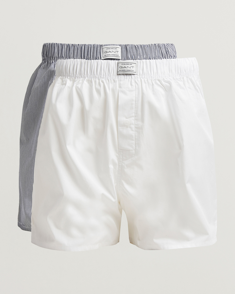 Herre | Undertøy | GANT | 2-Pack Boxer Shorts Persian Blue