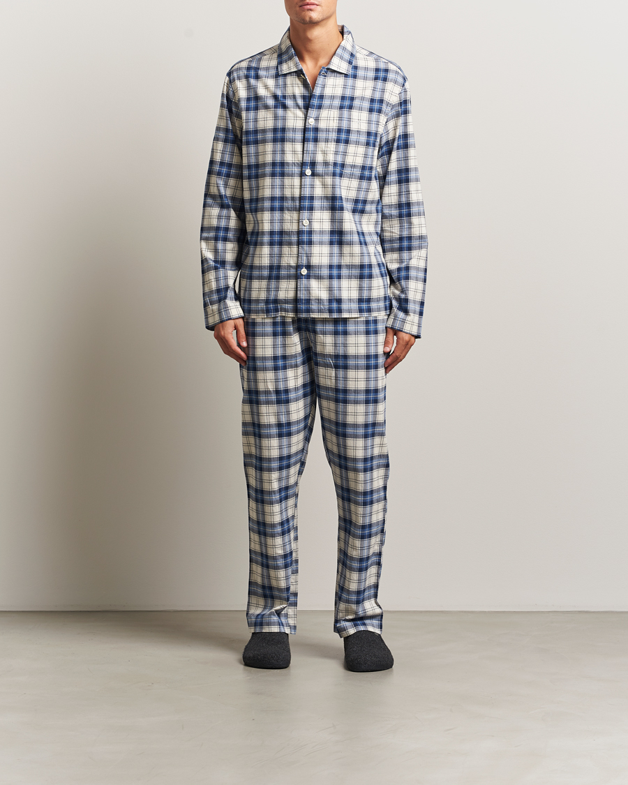 Herre | Pyjamaser og badekåper | GANT | Checked Pyjama Set Blue Water