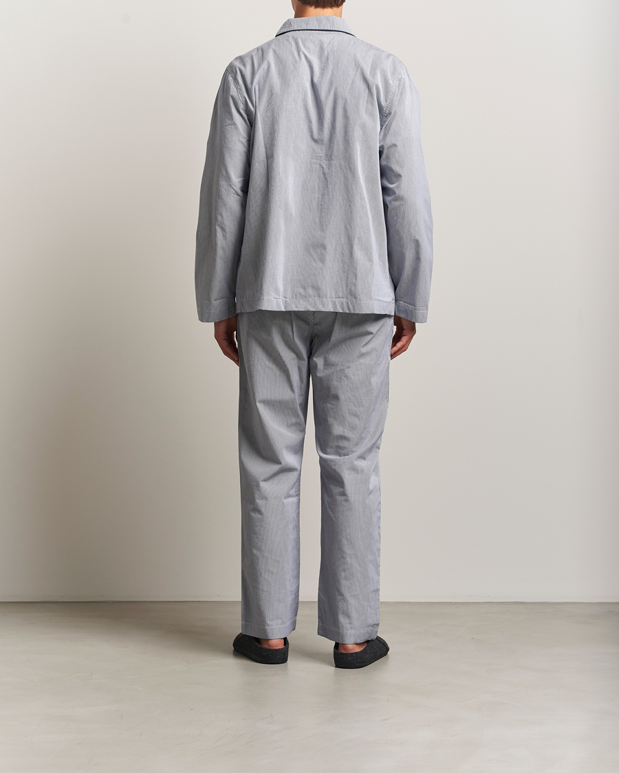 Herre | Pyjamaser og badekåper | GANT | Striped Pyjama Set Persian Blue