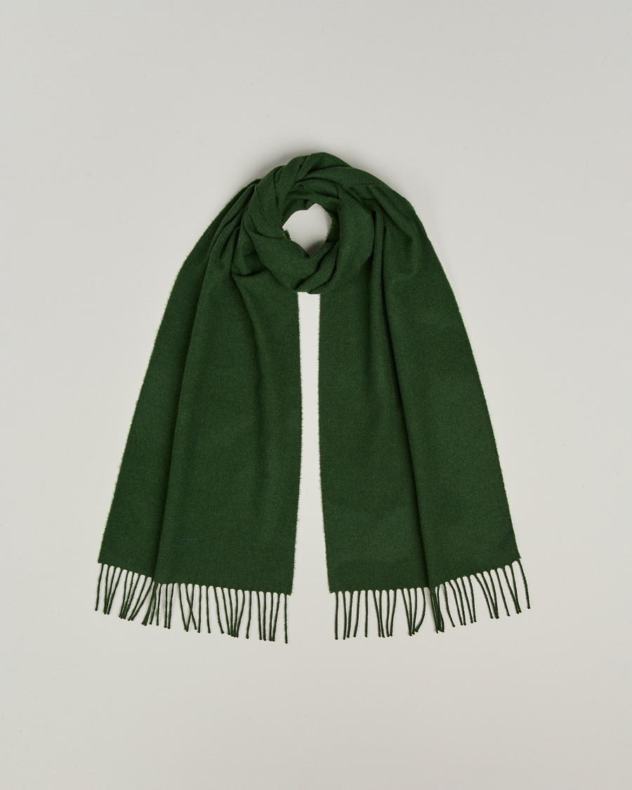 Herre | Skjerf | GANT | Wool Scarf Country Green
