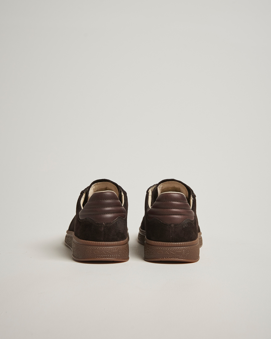 Herre | Sneakers | GANT | Cuzmo Suede Sneaker Dark Brown