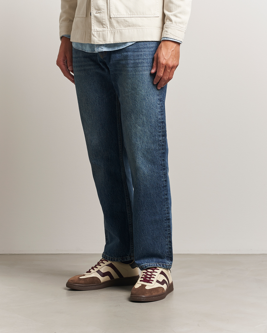 Herre | Sneakers | GANT | Cuzmo Leather/Suede Sneaker Ivory/Brown