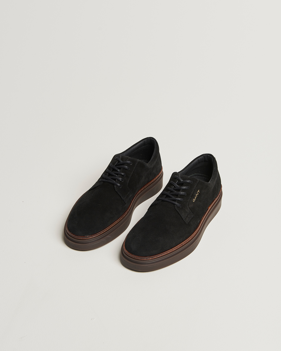 Herre | Sneakers | GANT | Kinzoon Suede Derby Sneaker Black