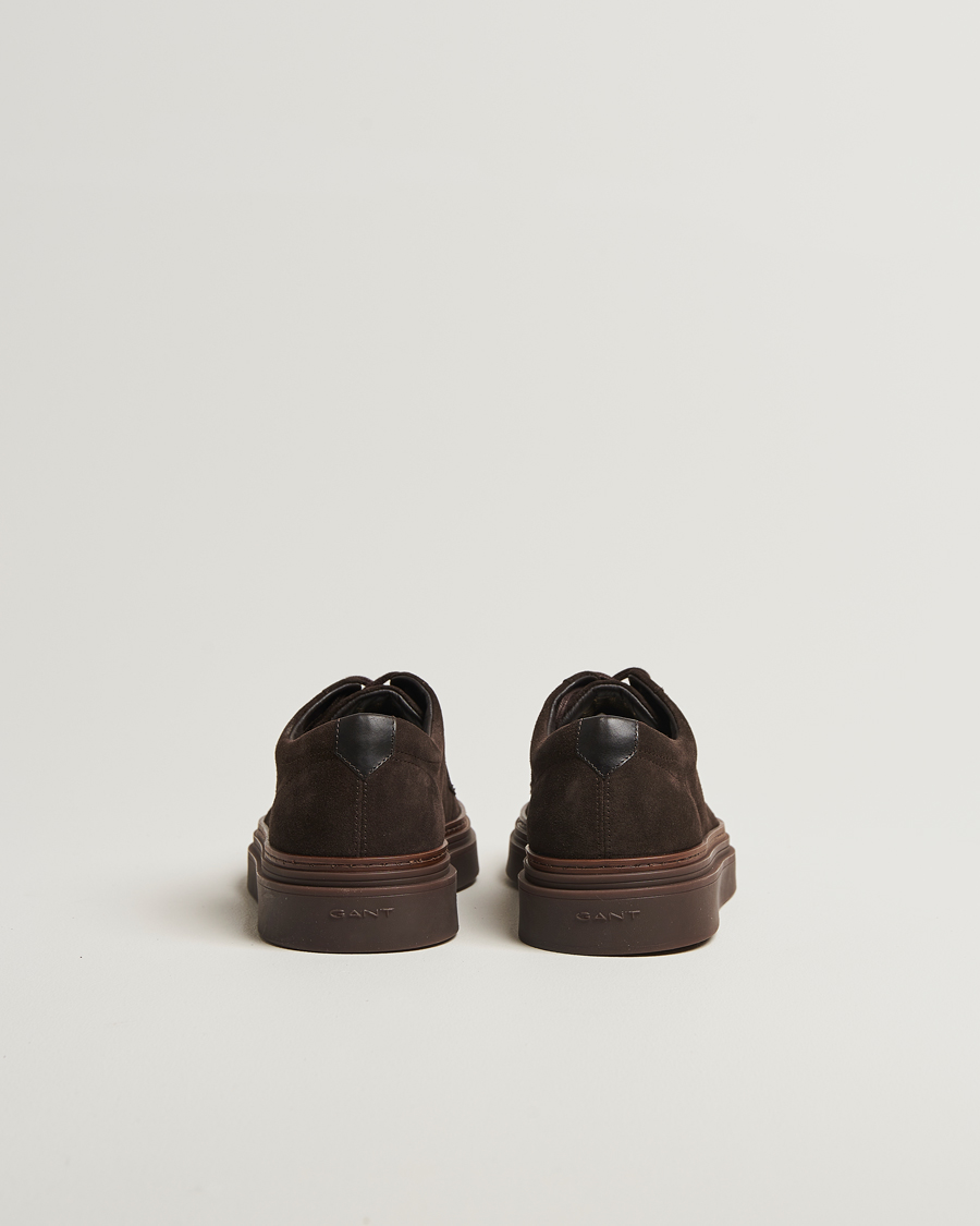 Herre | Sneakers | GANT | Kinzoon Suede Derby Sneaker Espresso Brown