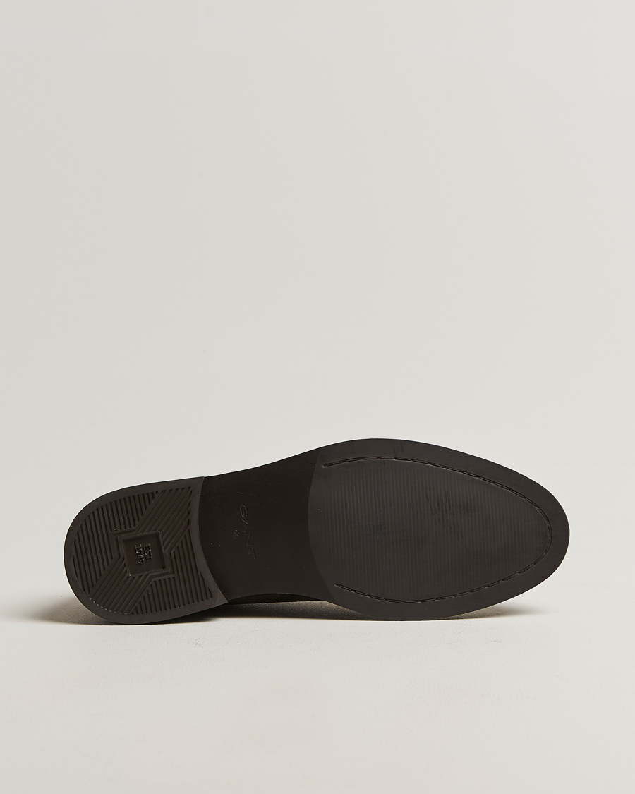 Herre | Derbys | GANT | Bidford Suede Derby Ebony Brown
