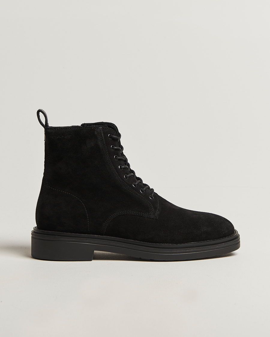 GANT Boggar Suede Boot Black – Svart