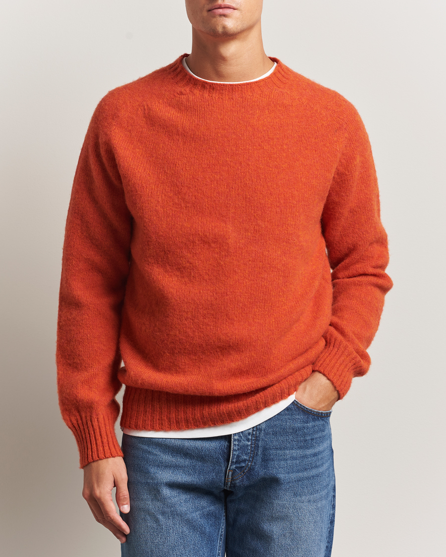 Herre | Gensere | Howlin' | Brushed Wool Sweater Spiced