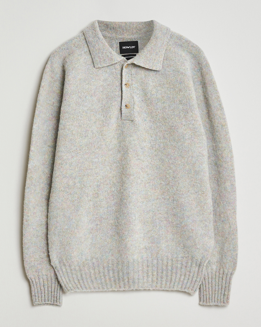 Herre | Gensere | Howlin' | Brushed Wool Polo Galaxy