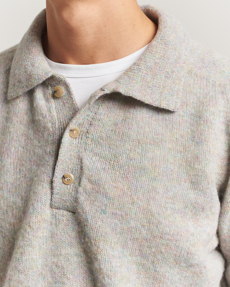 Herre | Gensere | Howlin' | Brushed Wool Polo Galaxy