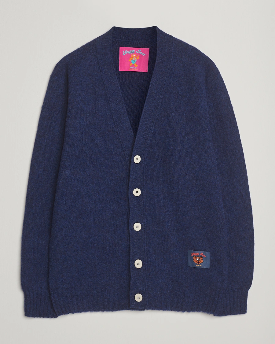 Herre | Gensere | Howlin' | Shaggy Bear Cardigan Magic Blue