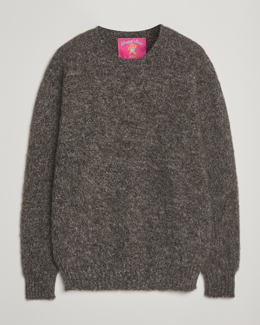 Herre | Gensere | Howlin' | Shaggy Bear Sweater Black Melange