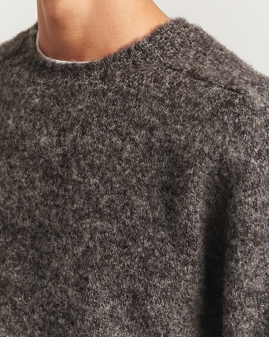 Herre | Gensere | Howlin' | Shaggy Bear Sweater Black Melange