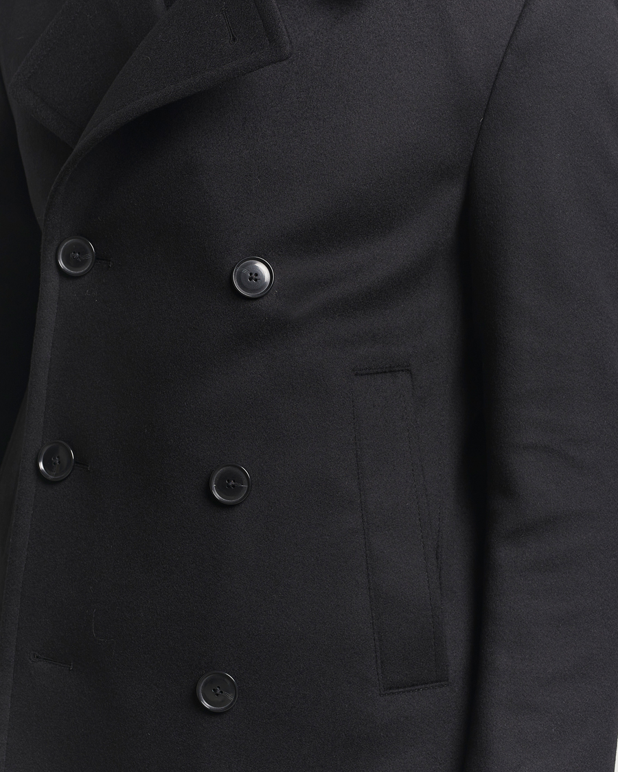 Herre | Jakker | BOSS BLACK | Hyde Wool Peacoat Black