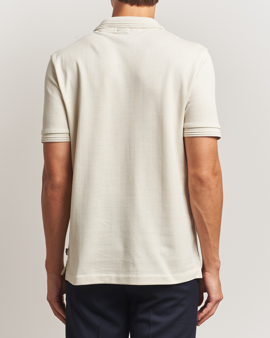 Herre | Pikéer | BOSS BLACK | Parlay Structured Polo Open White