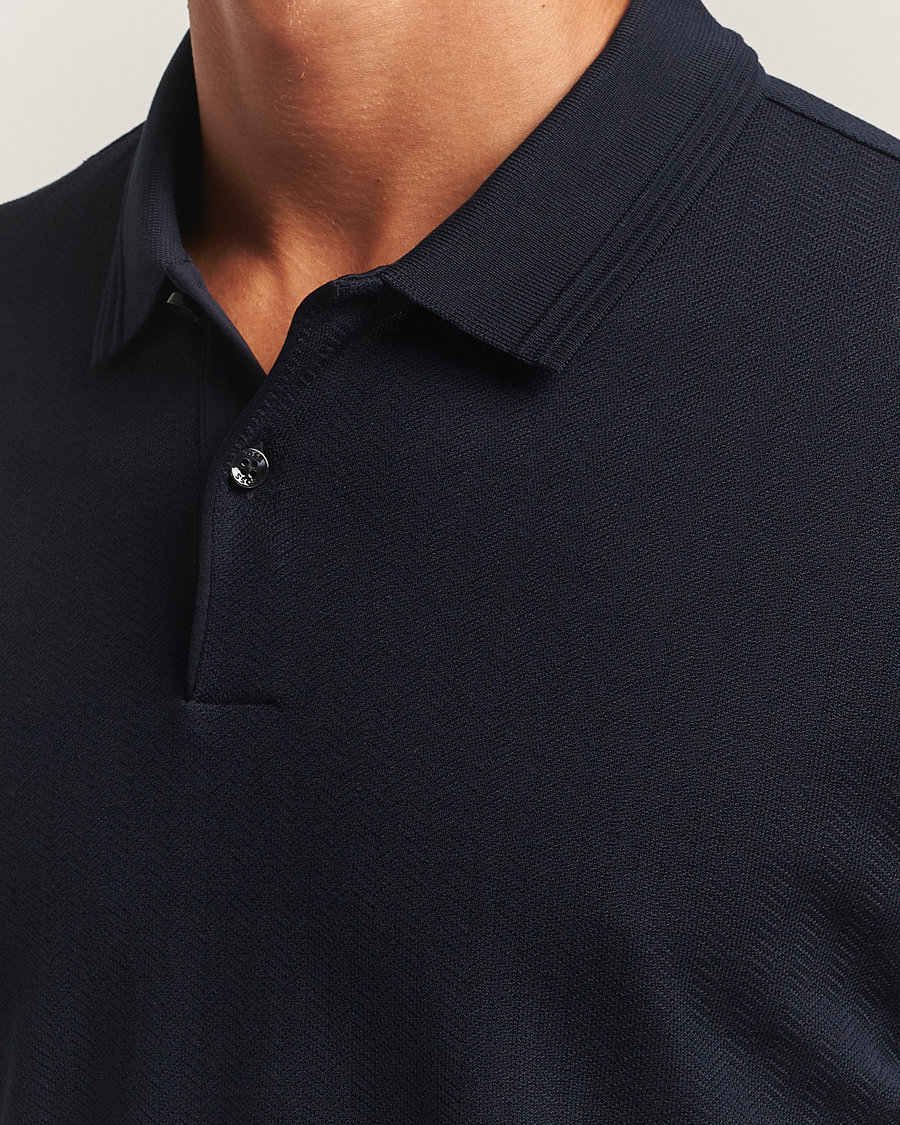 Herre | Pikéer | BOSS BLACK | Parlay Structured Polo Dark Blue