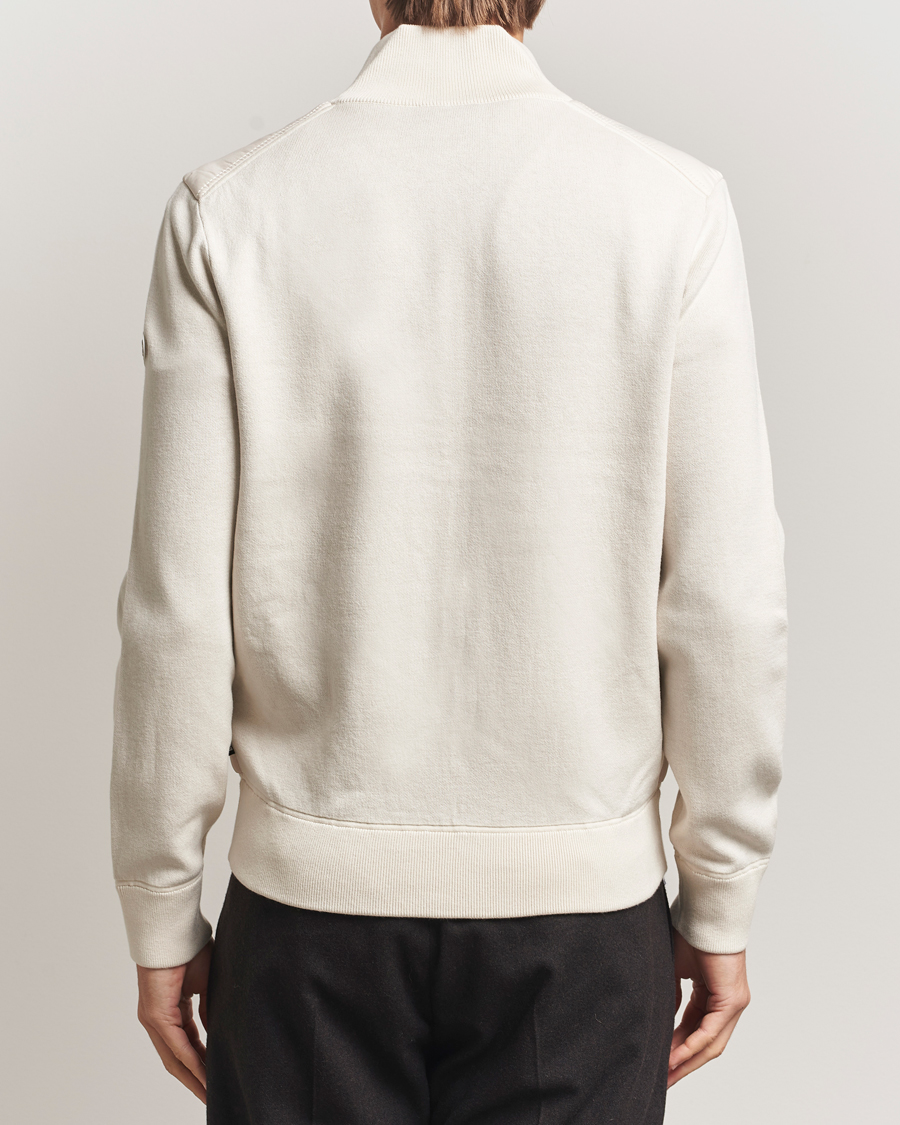 Herre | Gensere | BOSS BLACK | Hernest Hybrid Full Zip Open White