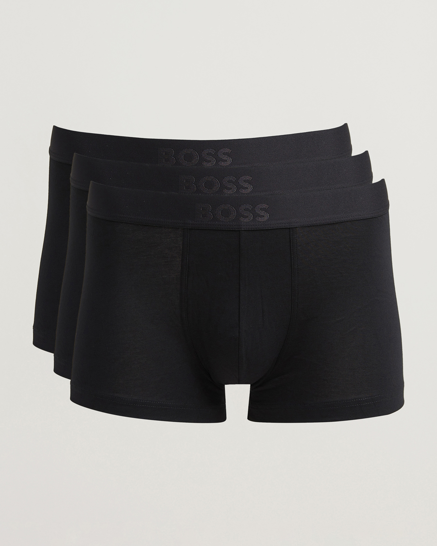 Herre | Undertøy | BOSS BLACK | 3-Pack One Trunk Black