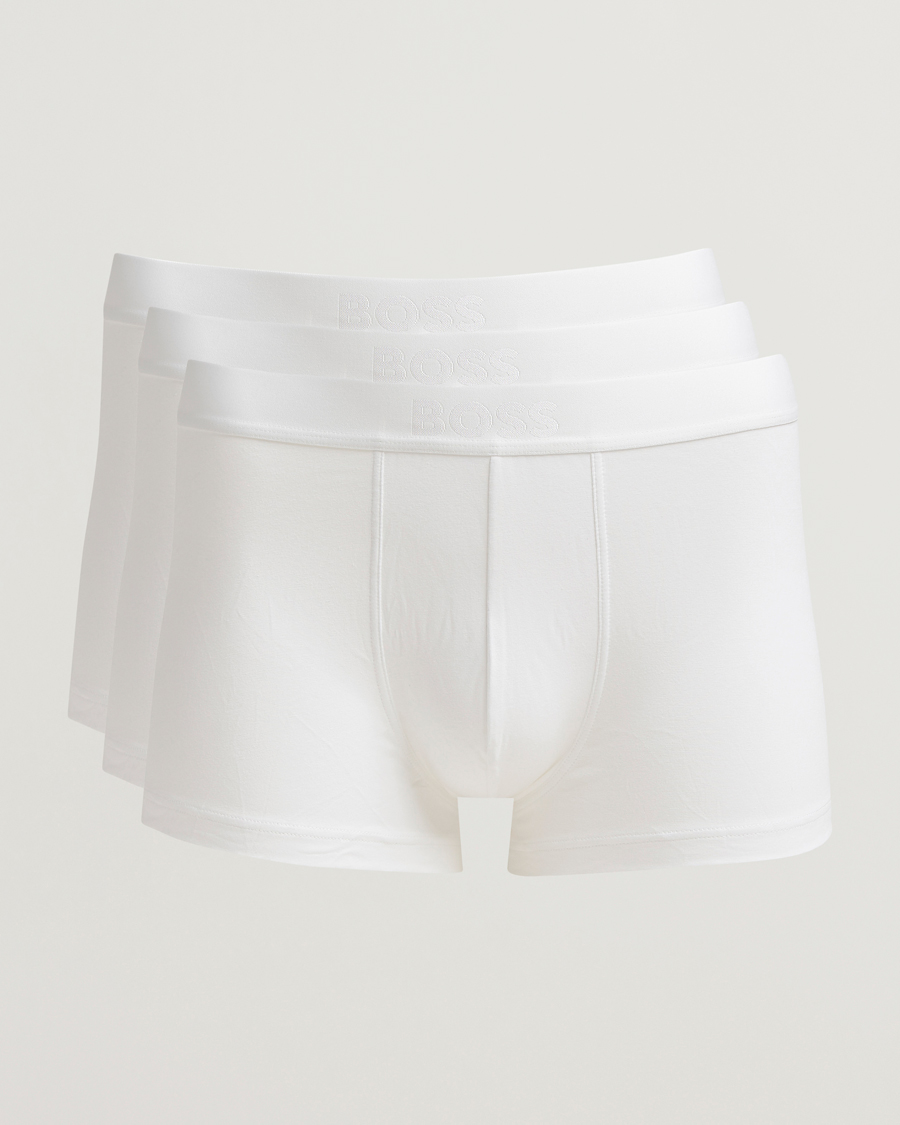 Herre | Undertøy | BOSS BLACK | 3-Pack One Trunk Open White