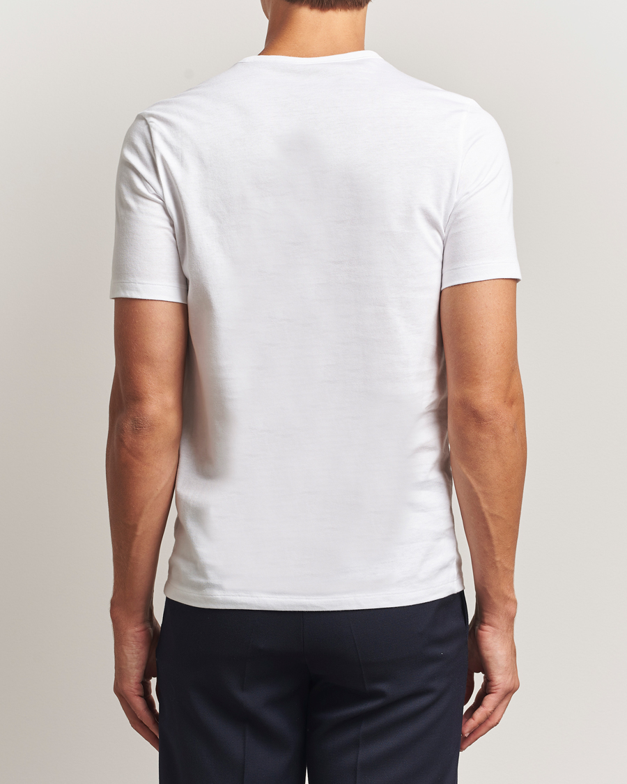 Herre | T-Shirts | BOSS BLACK | 3-Pack Crew Neck T-Shirt White/Green/Black
