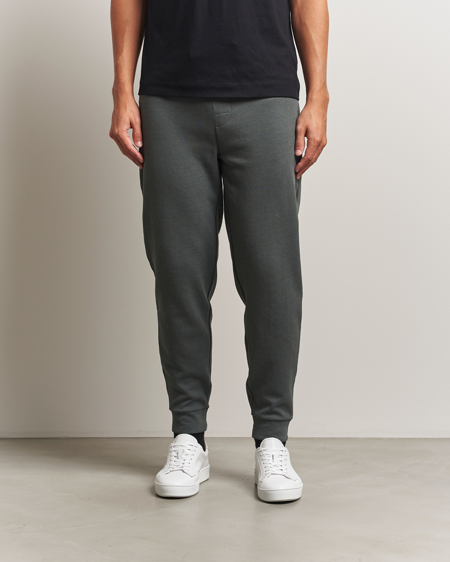 Herre | Pyjamaser og badekåper | BOSS BLACK | Waffle Pyjama Pants Open Green