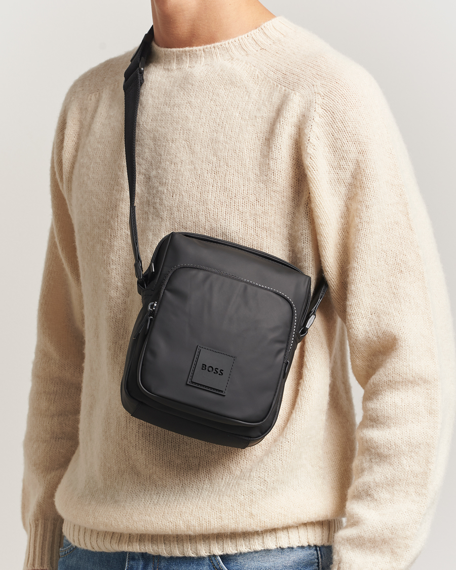 Herre | Vesker | BOSS BLACK | Oryo Pouch Zip Bag Black