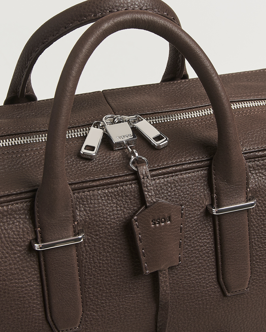 Herre | Vesker | BOSS BLACK | Madison Holdall Dark Brown