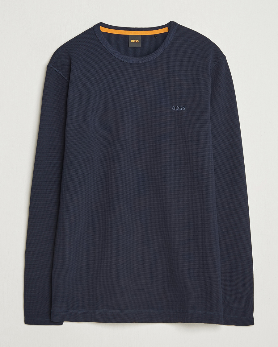 Herre | Gensere | BOSS ORANGE | Tempesto Sweater Dark Blue